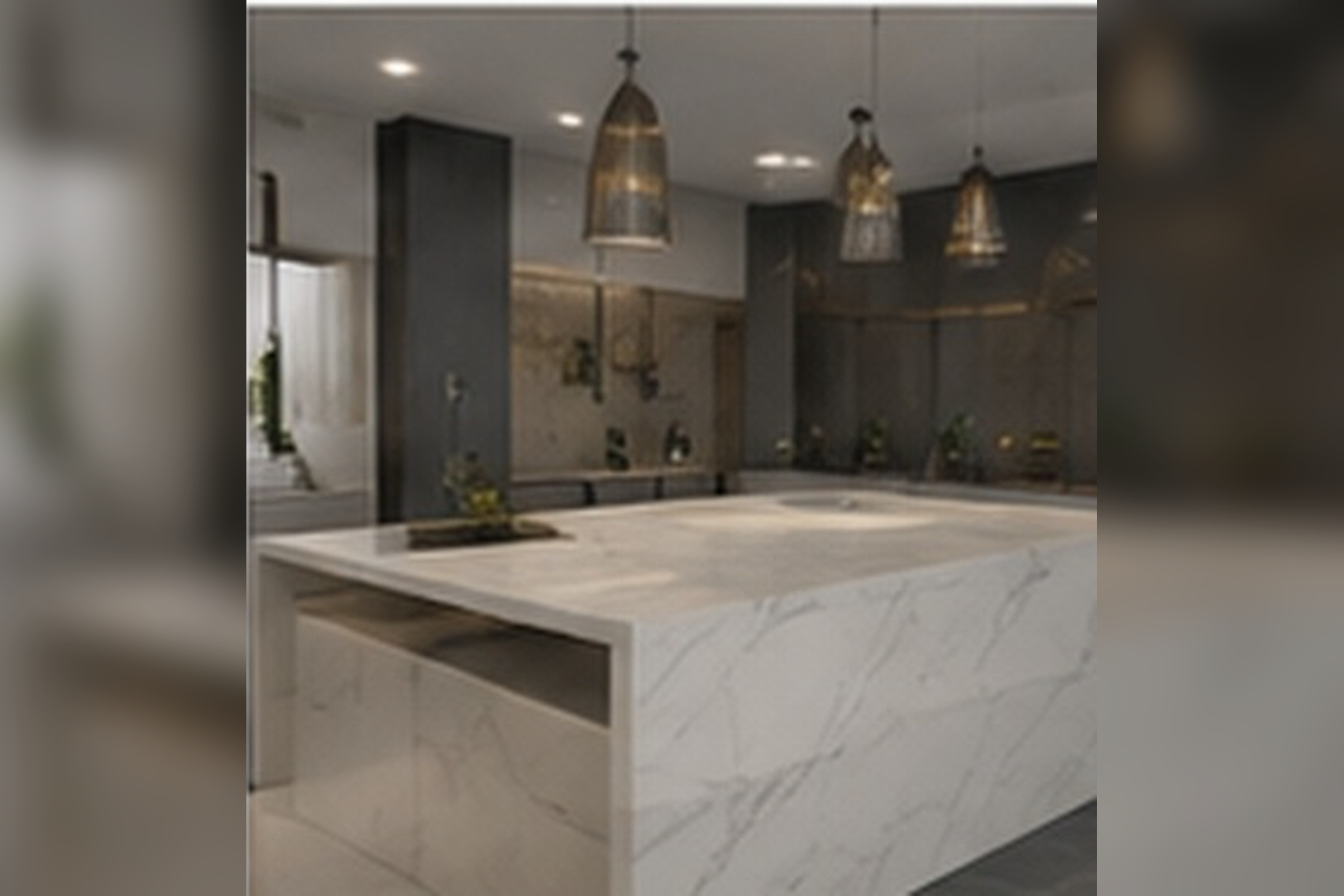 Kitchen surface detail